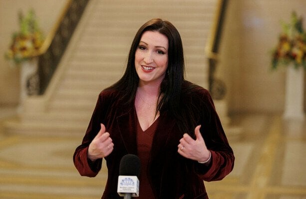 DUP大臣は、ワシントン旅行での英国からの独立との米国へのリンクに敬意を表します