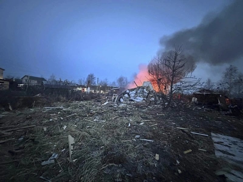 ロシアは、大規模な攻撃の後、337のウクライナ人のドローンを撃downしました
