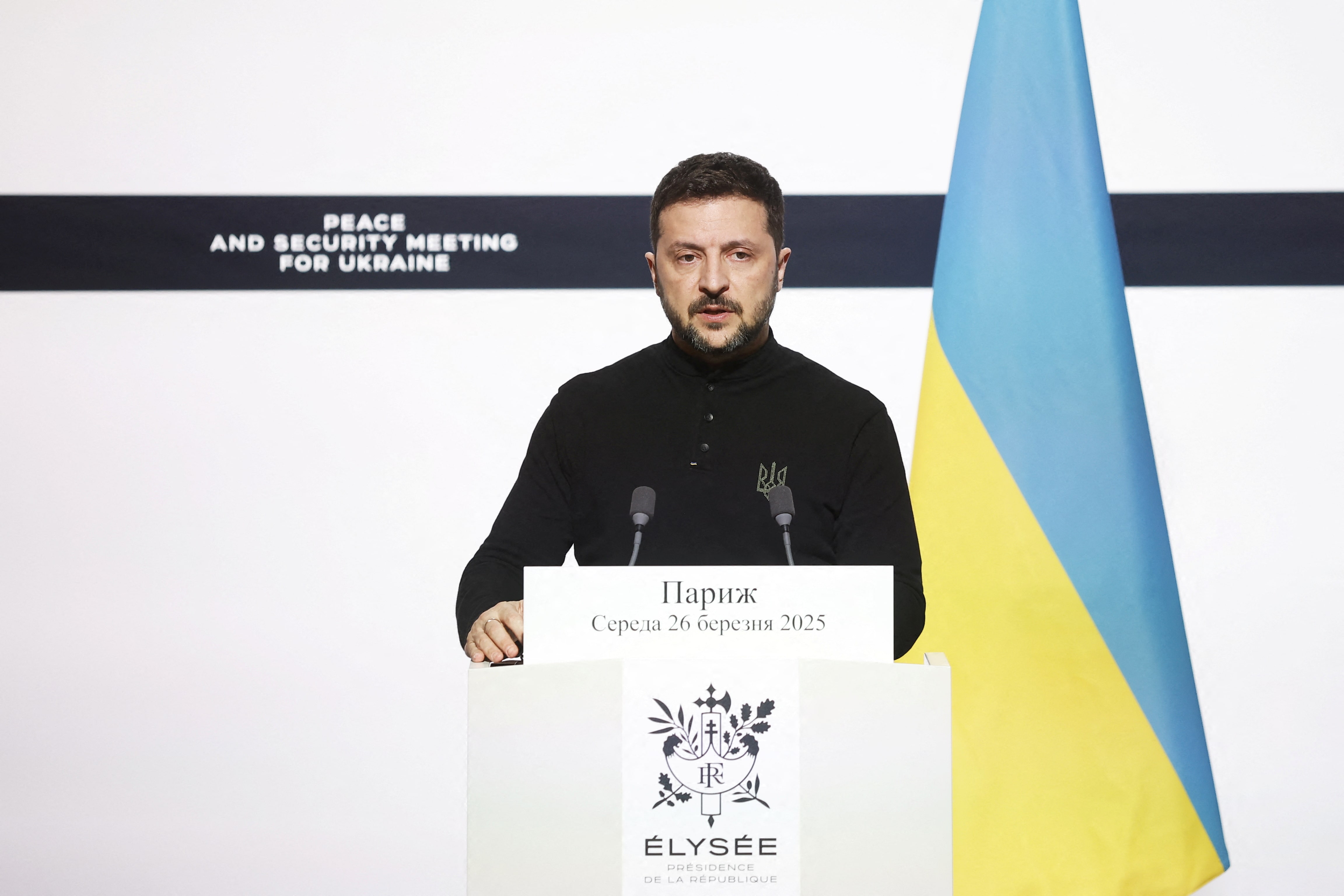 ゼレンスキー氏「米国の対ロシア影響力に期待」、制裁の維持必要