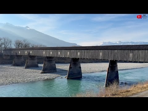 Vaduz |古いRheinbrückeVaduz -Seevelen / Old Bridge
