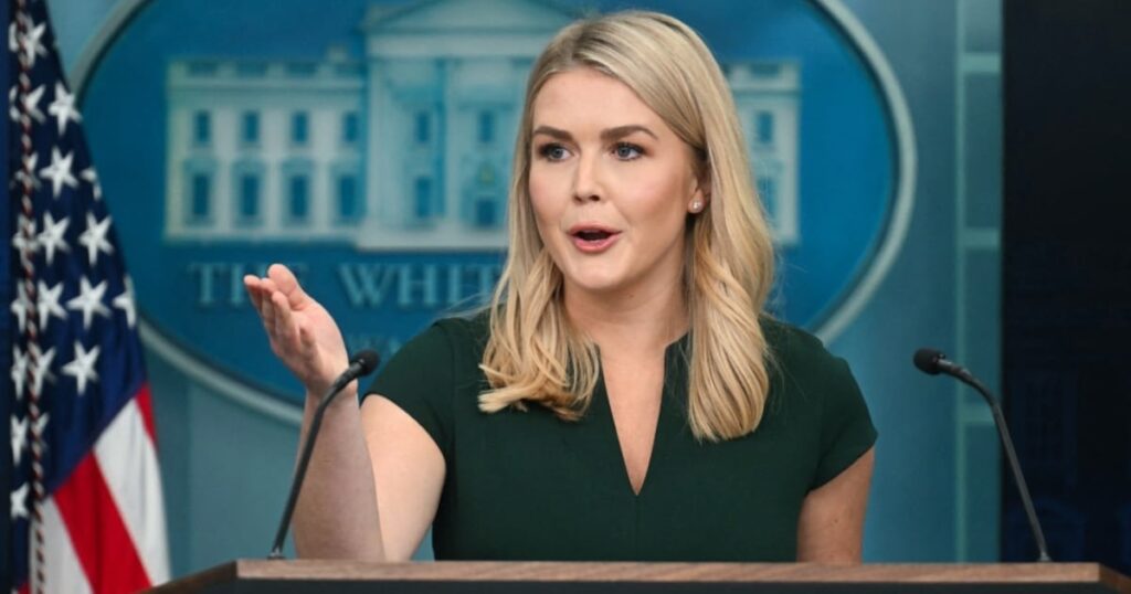 Karoline Leavittは、バイデンの恩赦に対するトランプの暴言を歩みます