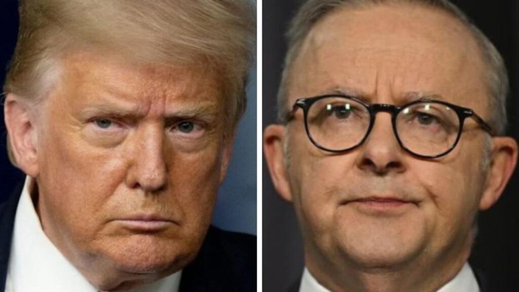 オーストラリアは、トランプがそれらを再考することを誓った1か月も経たないうちに、新しい25％の鋼鉄とアルミニウムの関税が関係に害を及ぼすことを警告しています。