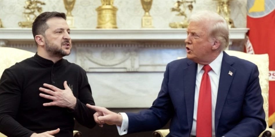 最後の男が立っている - ゼレンスキーは、トランプのいじめの戦術に曲がることを嫌がっています。彼は余裕がありません。