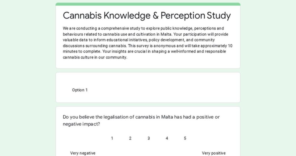 大麻の知識と知覚研究