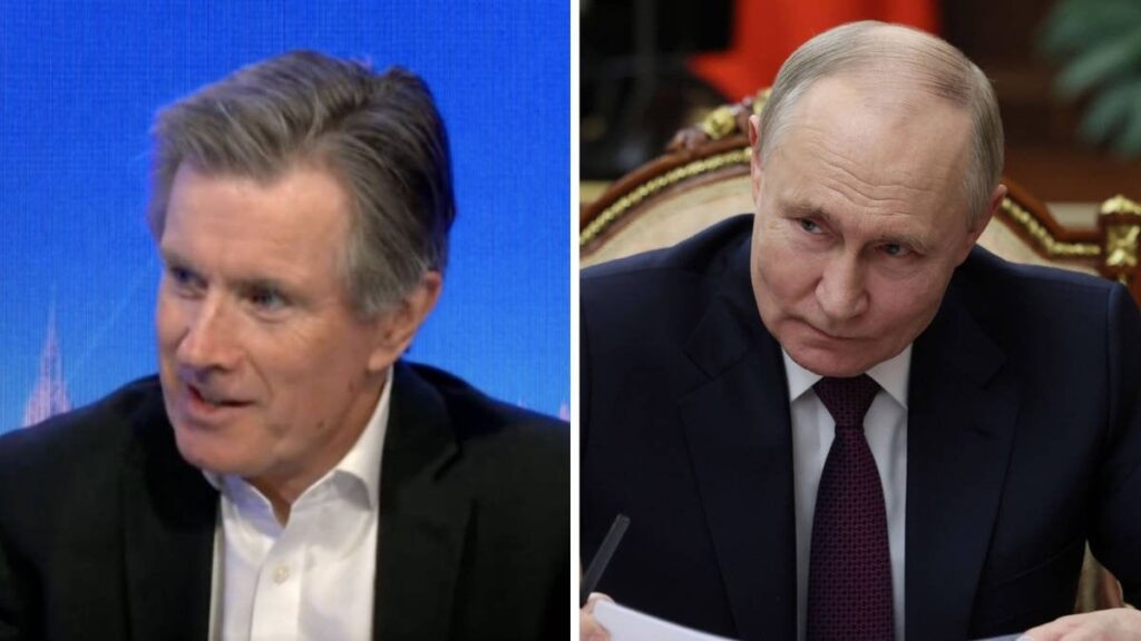 「3年前に200,000人近くのロシア軍がウクライナを囲んでいたとき、私たちはやや警戒していましたが、今では800,000人を失っています。 [. ...] 彼らは他の国に侵入するのに適した状態ではありません。私たちが見ると思うのは、ロシア人が過激派の政党に資金を提供し続けていることです [... .]「