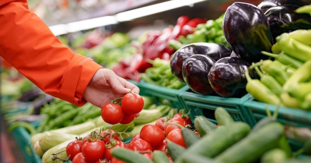 再び途中でアイルランドのスーパーマーケットでの食料品価格
