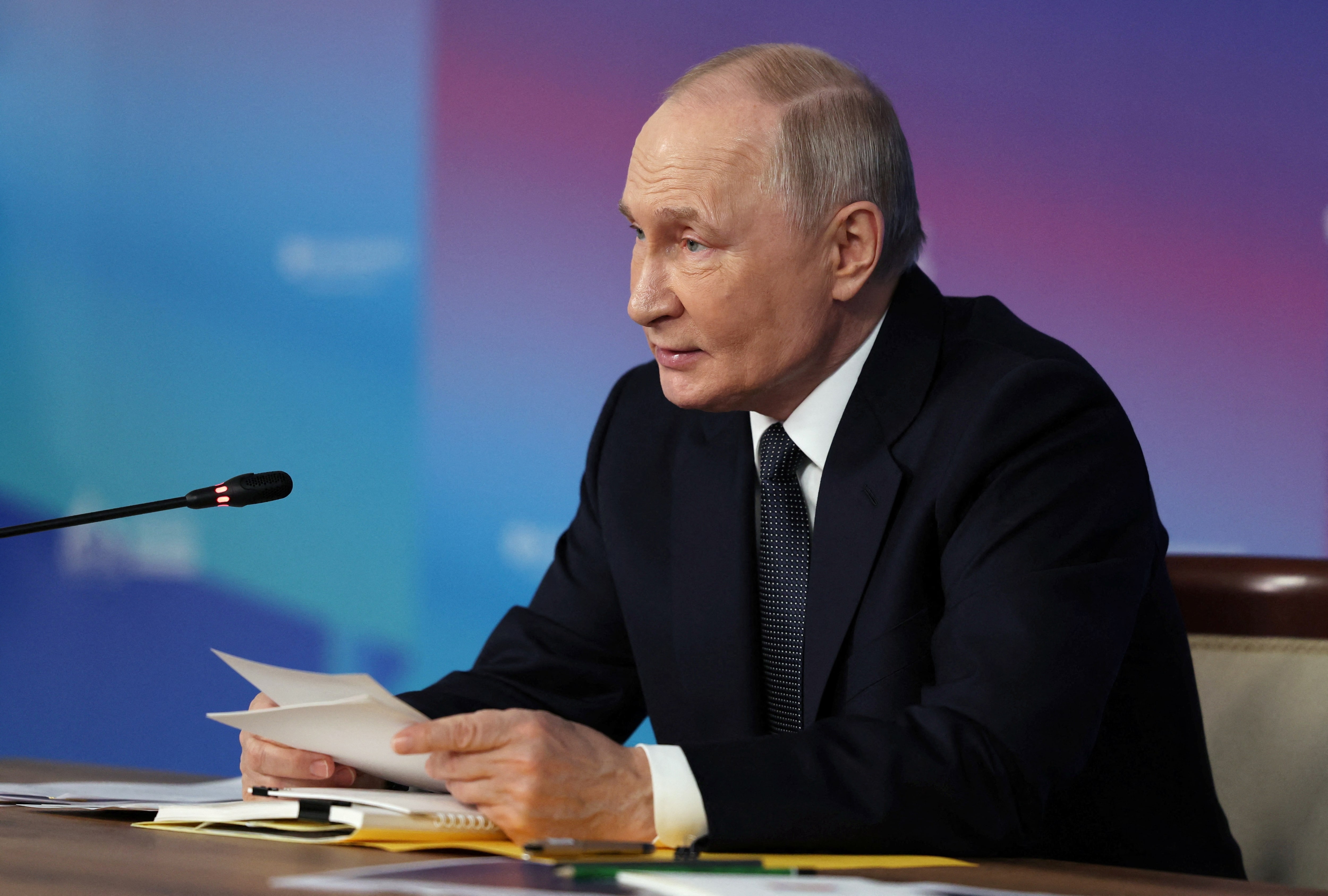 プーチン氏、ウクライナを暫定統治下に置く可能性示唆＝ロシア通信社
