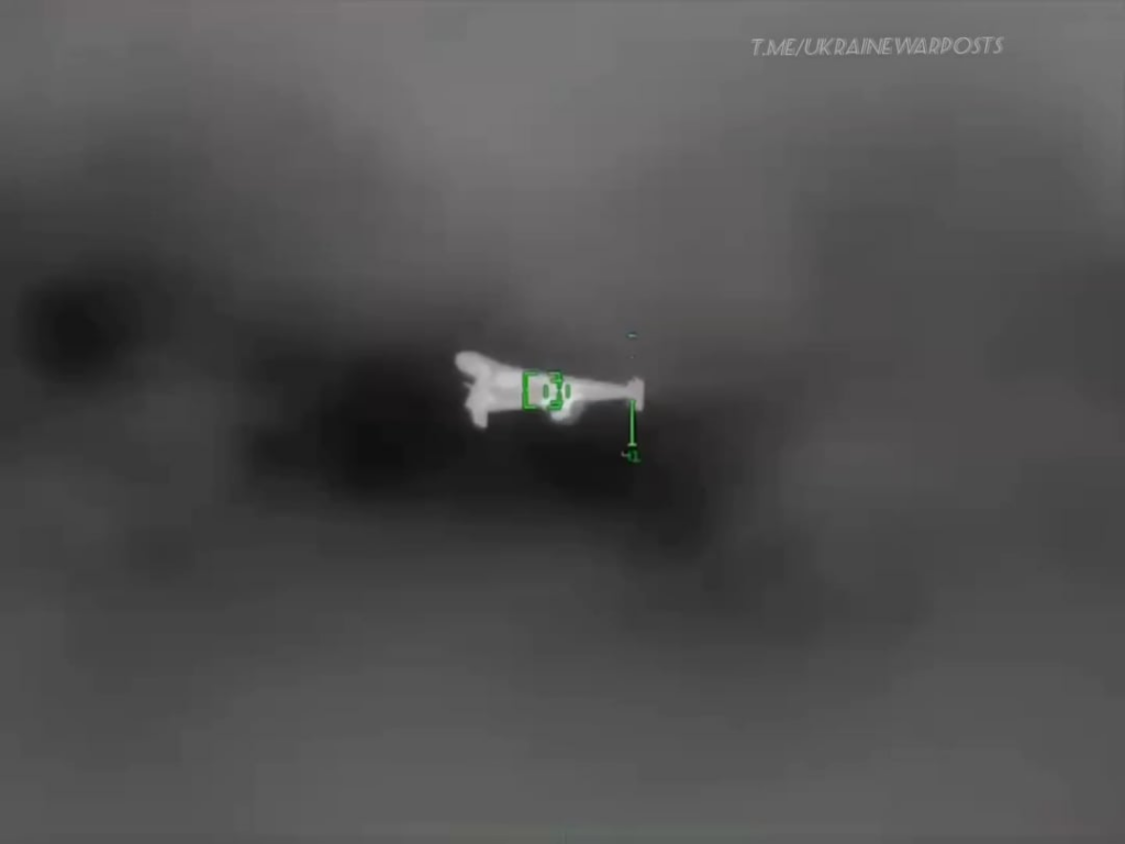 ウクライナ軍の第208ハーソンの対空ミサイル旅団は、南方向にこのシャープドローンをノックアウトしました。 2025年2月。