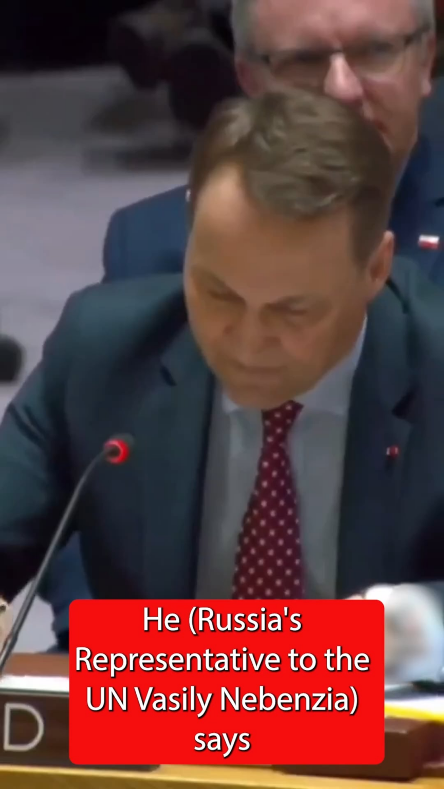 ロシアの使節の嘘の分解の別の部分は、ポーランドのラドスロー・シコルスキー外相から国連ネベンツィへの宗教。今回は2013年から2014年のウクライナでの出来事について。
