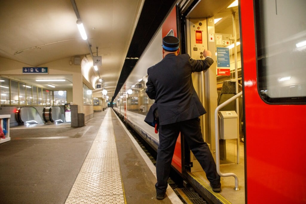 4月の列車のストライキ