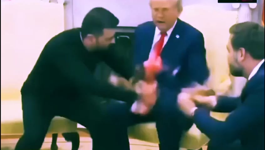 彼らが近所にいたら、トランプとゼレンスキー