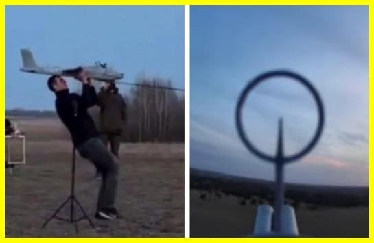 ウクライナ軍はショットガンを備えたドローン迎撃器をテストしました。飛行中に正確な射撃のための照準視をしたショットガンが鼻に設置されています。