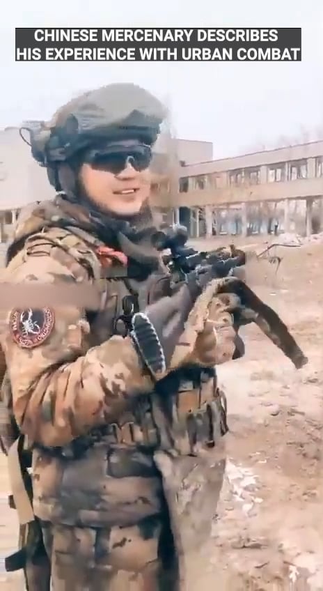 私たちはたわごとをまとめるのに苦労していますが、中国の兵士は将来米国に対してそれを使用する経験を得ています。