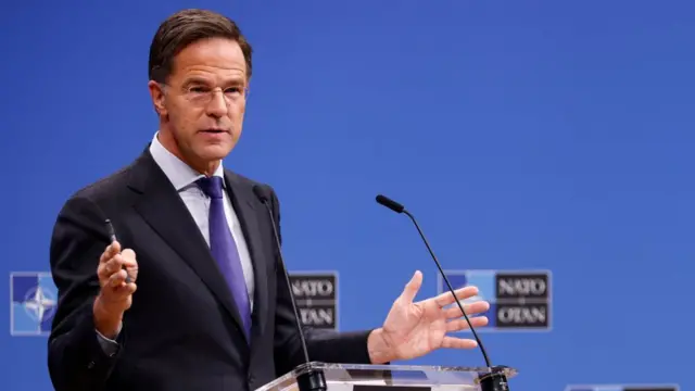 北大西洋条約機構（NATO）のマーク・ルッテ事務総長