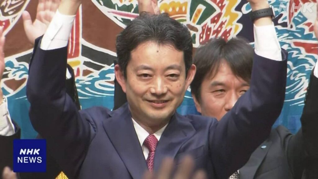 千葉県知事選挙 現職の熊谷俊人氏 2回目の当選