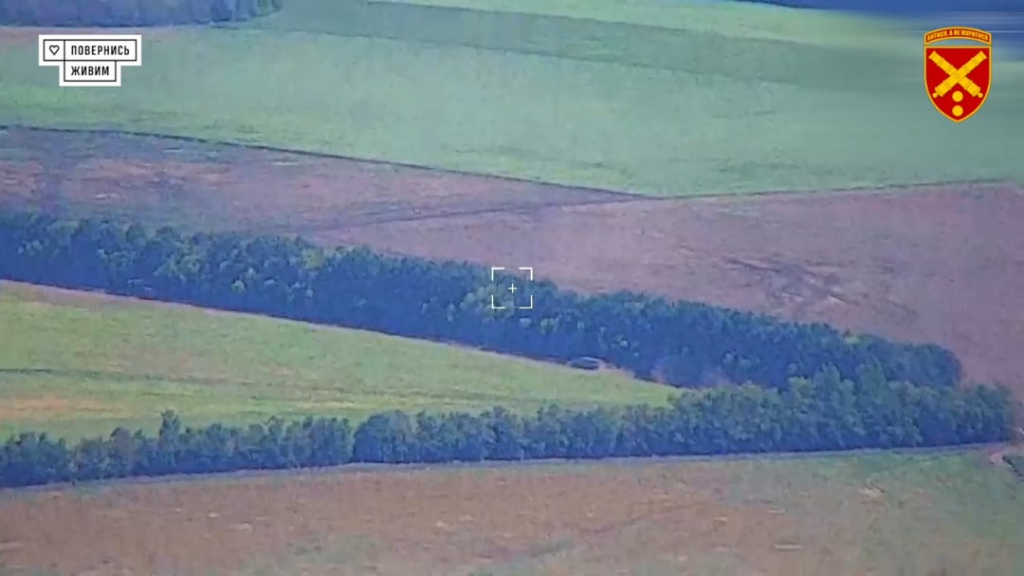 ロシアのS-300/400防空システムに対する第43砲兵旅団による砲兵攻撃。時間と場所は明らかにされていません。