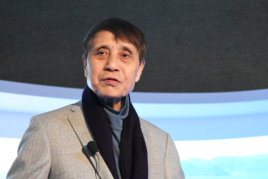 建築家・安藤忠雄氏（大阪市内・3/19）