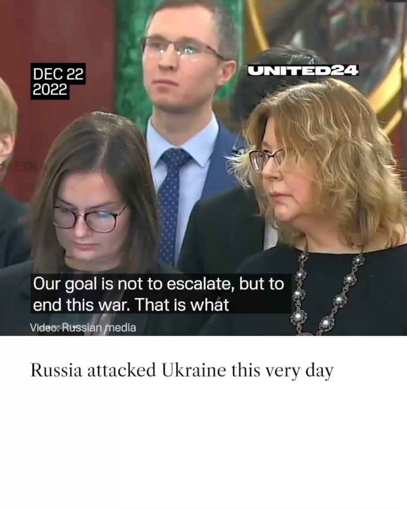 ロシアの政治家は常に自分自身を無実に見せようとしています