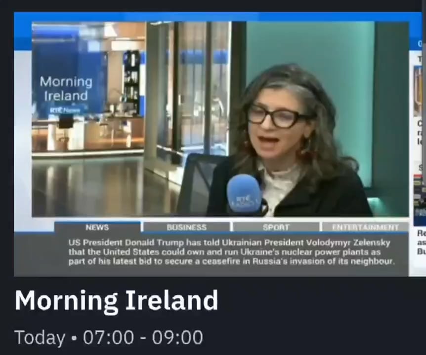 Francesca Albanese、UN特別報告者、占領されたパレスチナの領土に関する特別報告者は、その虐殺の宣伝についてRTéを呼び出した後、今朝スタジオから飛び出します。 「さあ、みんな、あなたはもっとうまくやることができる！」