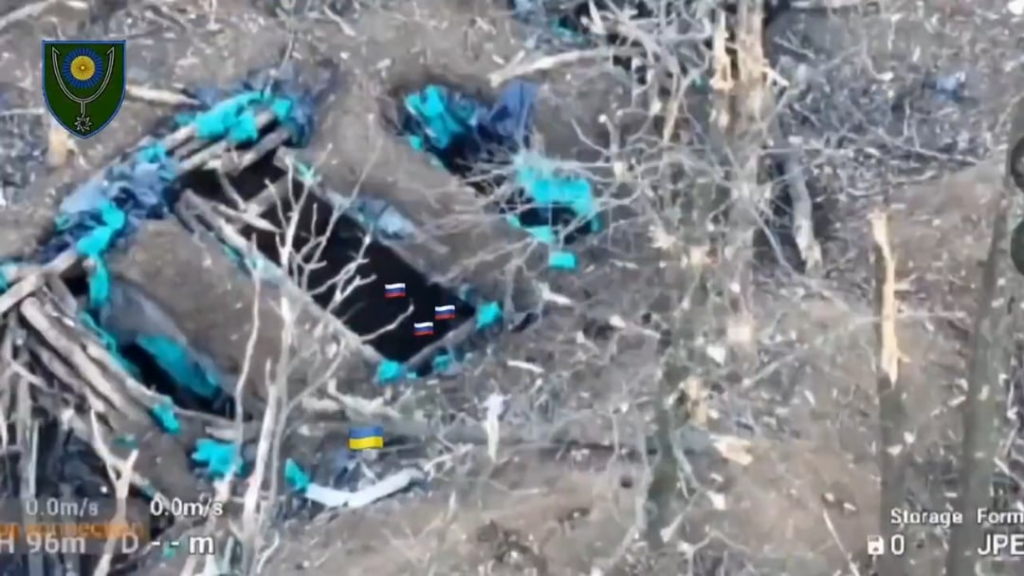 第152回イェーガー旅団のウクライナ兵士は、緊密な戦闘で3人のロシア兵を連れ去りました。 Pokrovsk方向。 2025年3月