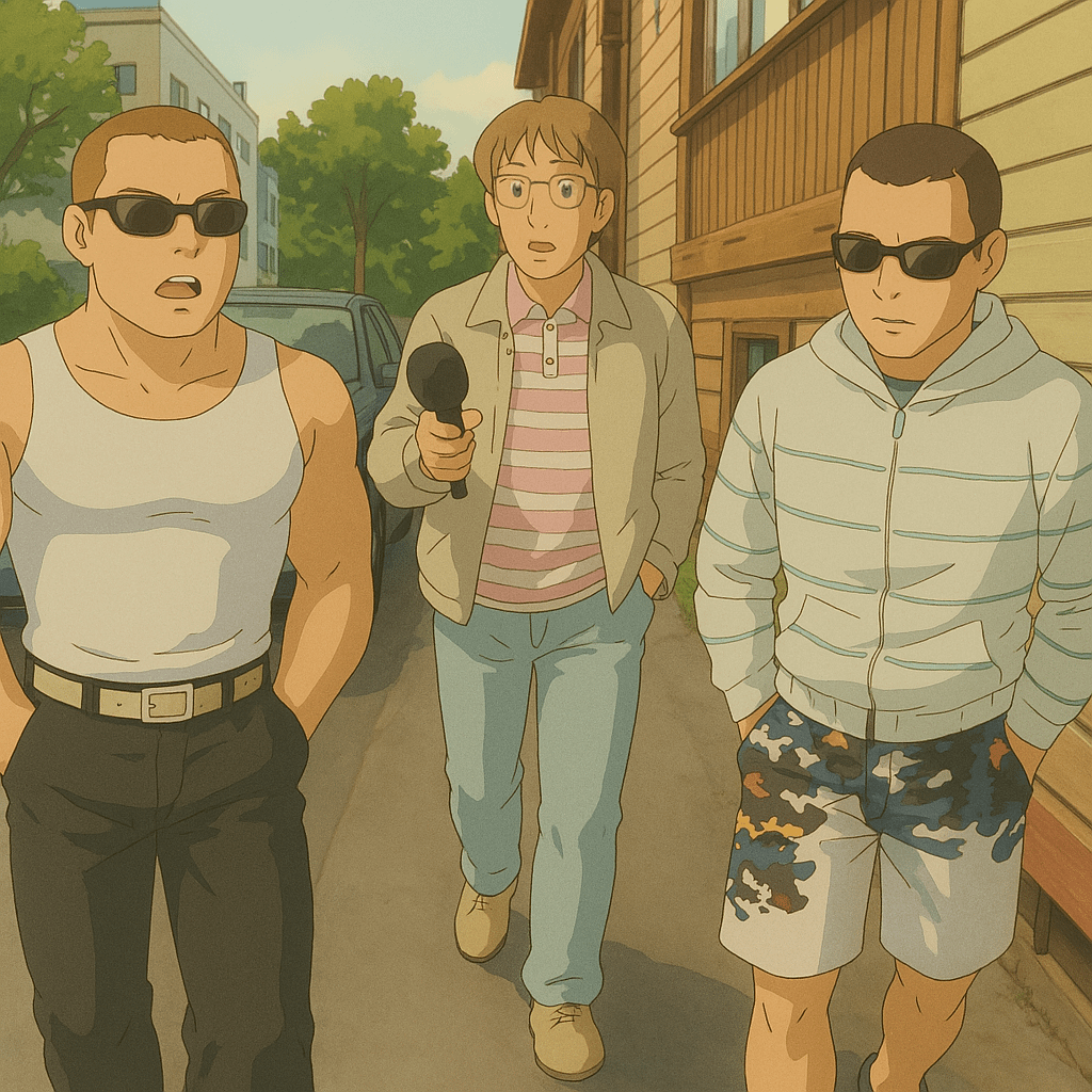 GhibliスタイルのTiitとTeet Studio