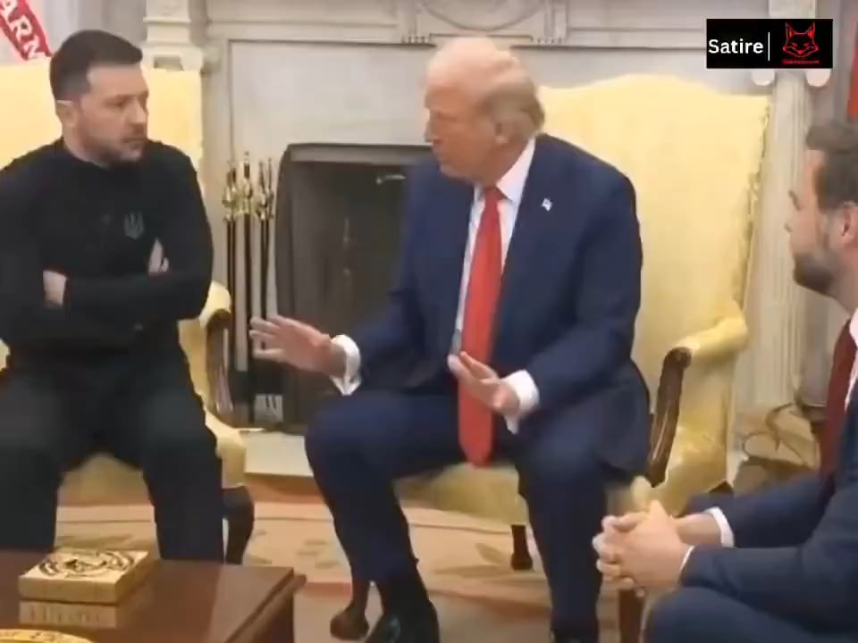 トランプとゼンスキーの間の会議で見られなかったもの。 😏