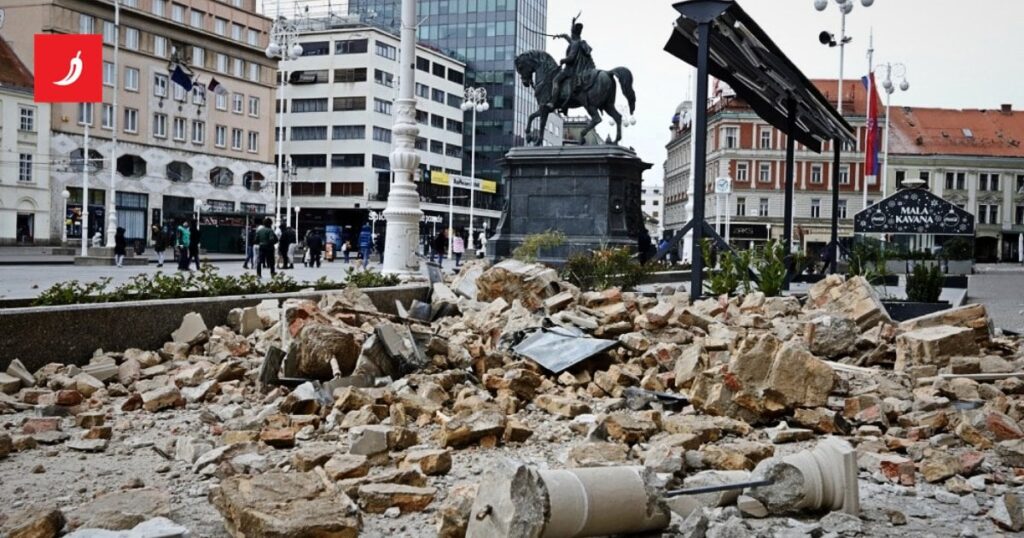 ザグレブはその日140歳ではなかった地震にぶつかりました