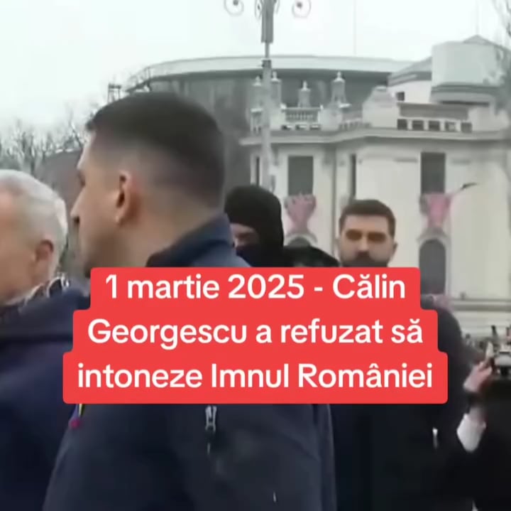 カリン・ジョルジュクは、ルーマニアの国歌を親密にすることを拒否しました。