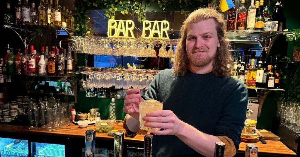Halmstad-Barは、頑丈なアメリカのアルコールを取ります