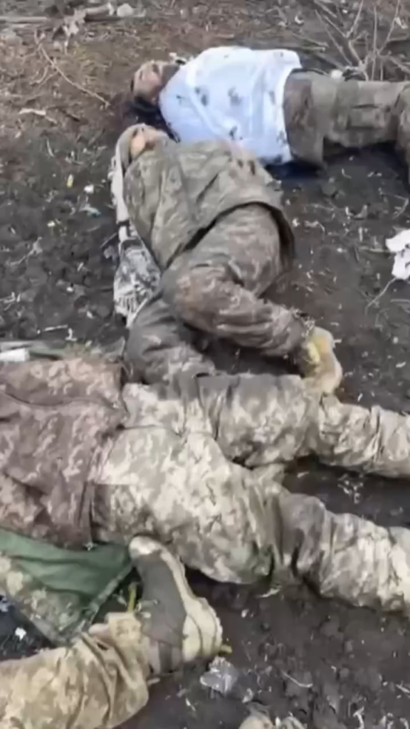 別のロシア戦争犯罪の余波、ウクライナの捕虜は背中の後ろに手で殺された