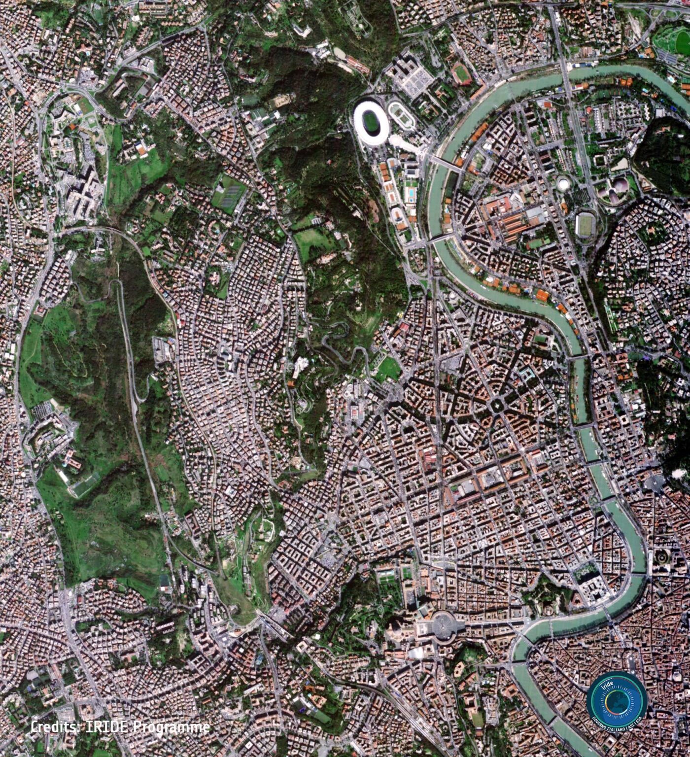 イリド地球の観察の新しいイタリア衛星ミッションの最初の画像:可能な限り最高の解像度でローマの写真(2.66メートル、3倍の現在の画像) イリド地球の観察の新しいイタリア衛星ミッションの最初の画像:可能な限り最高の解像度でローマの写真(2.66メートル、3倍の現在の画像)