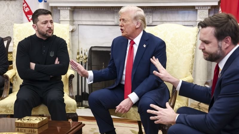 トランプが吐き出した後、西の同盟国はゼレンスキーの周りで集まりますヨーロッパとの裂け目