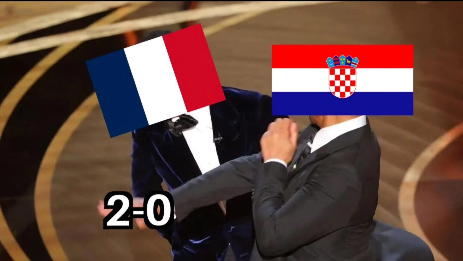 フランスが落ちました🇭🇷💙
