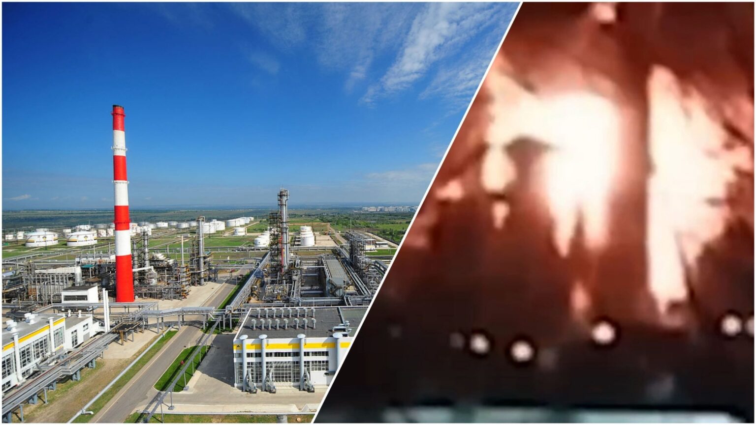 ウクライナのドローンは、Syzran Plantのキー精製ユニットに当たりました
