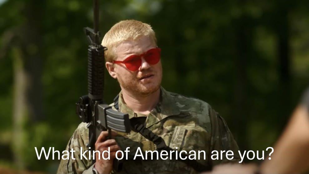 あなたがアメリカ人に会って、彼らが誰に投票したかを本当に知らないとき。