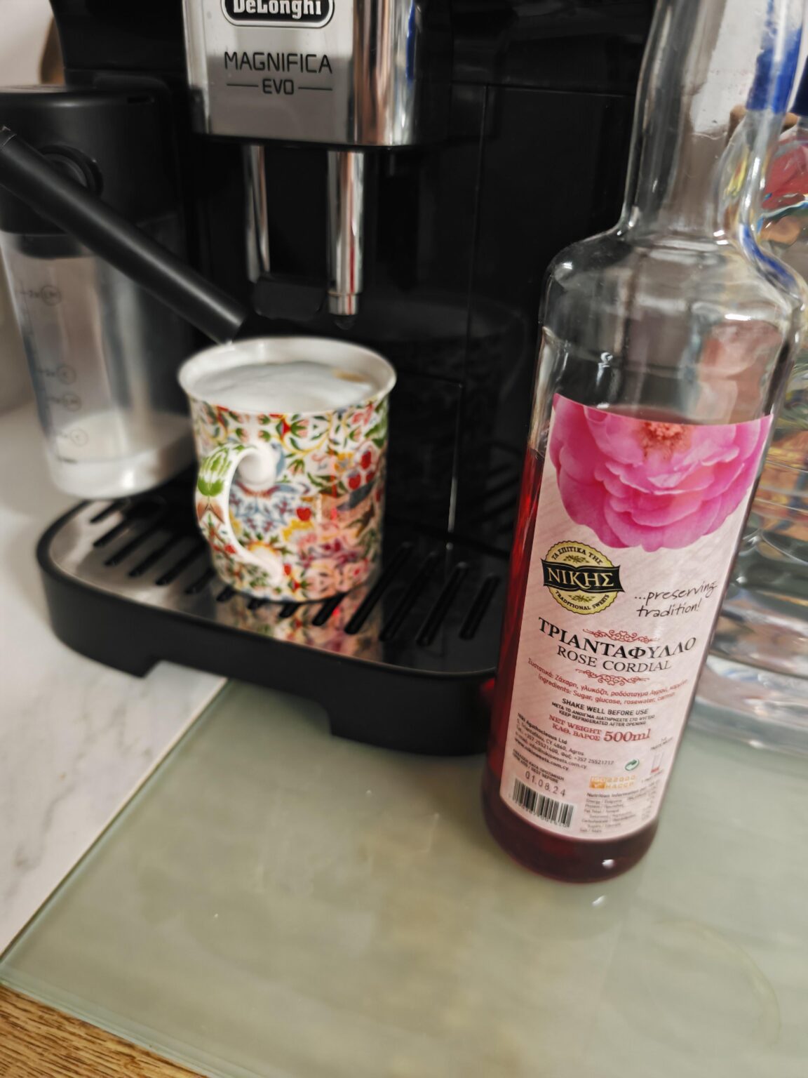 ローズコーディアルカプチーノ
