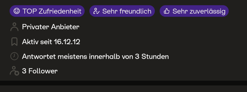 KlainenzeigenはPaypallを介してのみ