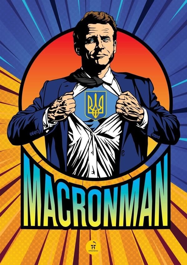 マクロン大統領は国家への演説において：「ロシアの脅威がそこにあり、ヨーロッパの国に影響を与え、私たちに影響を与えます。ロシアは私たちの限界をテストしています。ロシアはウクライナの紛争を世界的な紛争にしました。ロシアはフランスとヨーロッパに対する脅威になりました。」アート：Andriyyermolenko