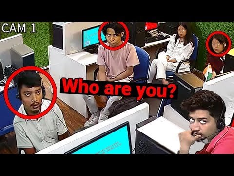 YTに関する最近の抗SCAMMビデオで、ギリシャのインドの詐欺/コールセンターによる詐欺。