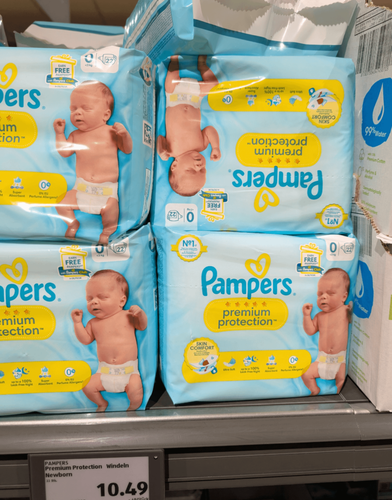 スイス：逆さまの動きは、非食品の棚に到着しました。