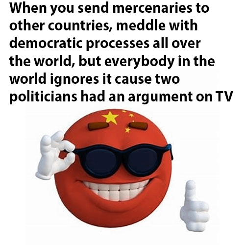 中国は今怖いたわごとをしています。