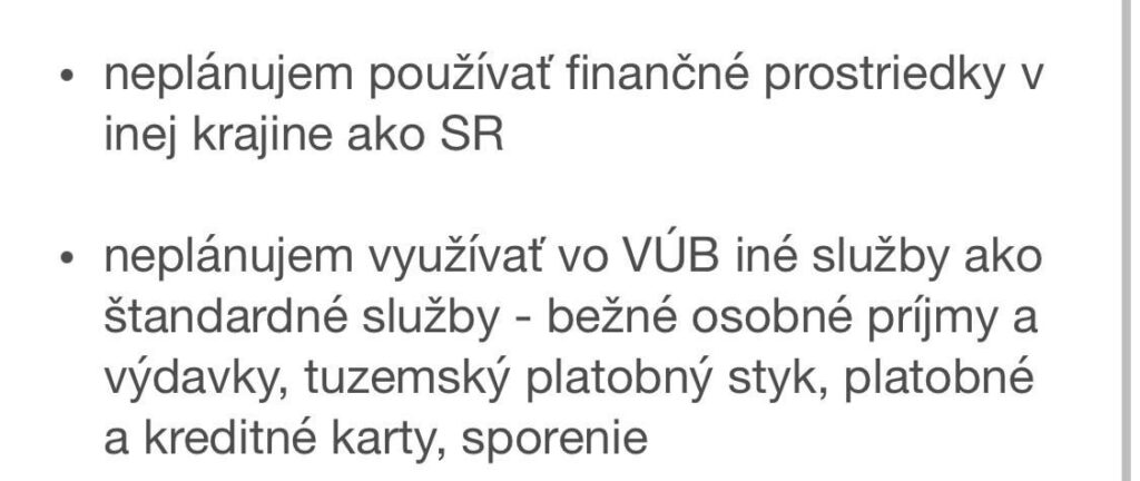 VUB KYCアンケート