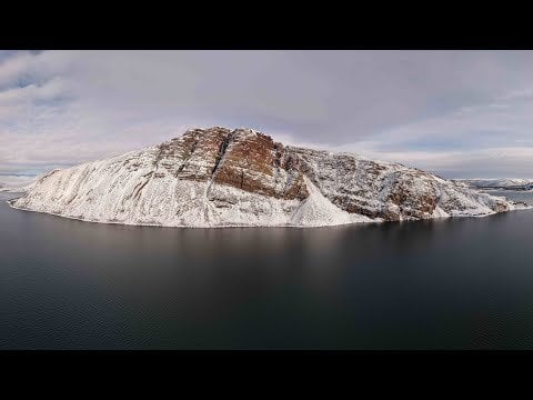 GiemašMountainの珍しいドローン映像| 4KウルトラHDのリモート荒野