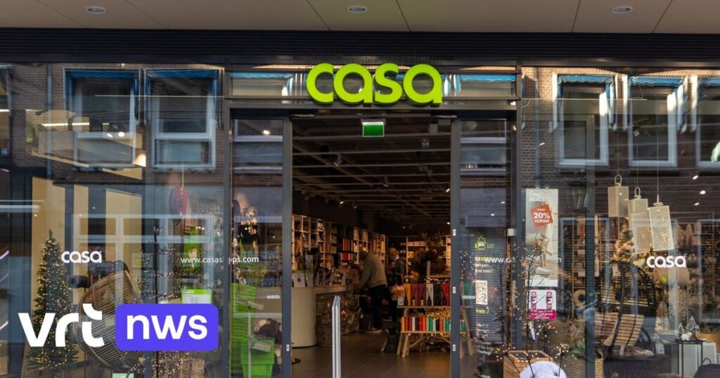 544人の従業員がいるインテリアチェーンCASAは、破産を求めています：63店舗と流通センターの閉鎖