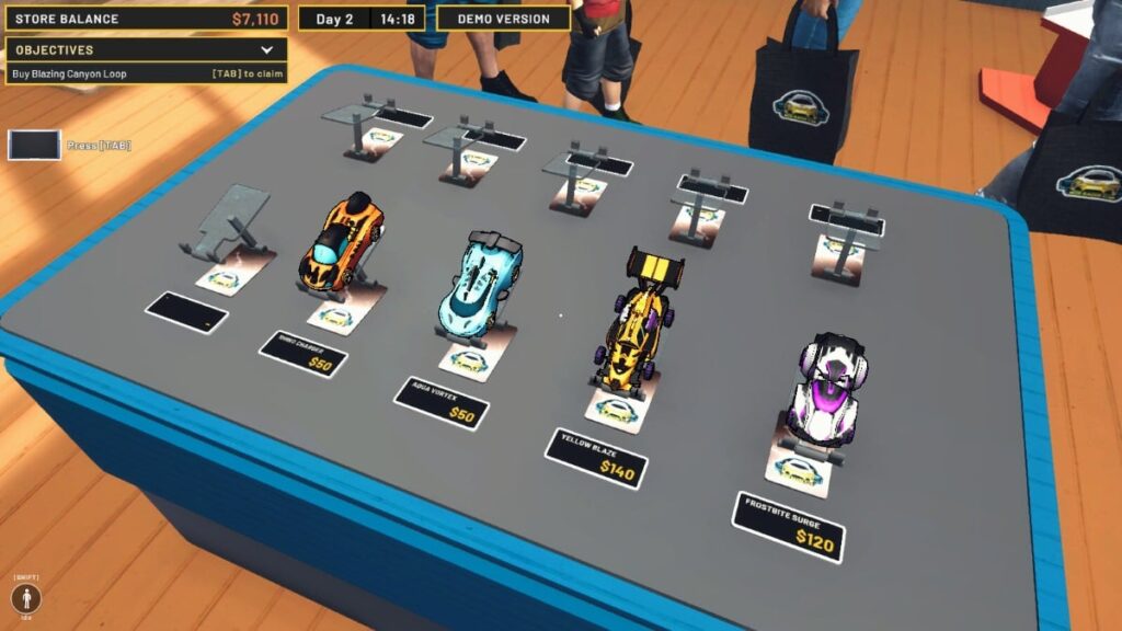 “レース可”ミニレーシングカーショップ経営シム『Mini Racer Car Shop Simulator』デモ版配信開始。ときどき“愛車”でレースしつつ、パーツや独自チューニングカーを販売