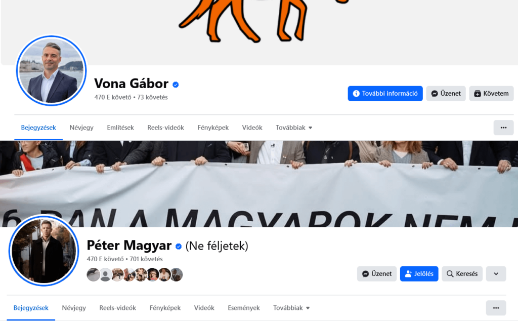 ペーター・マジャールは、Facebookで野党政治家の最も信者になり、GáborVonaを追いかけました。明らかに、Facebookで選択を獲得する必要はありません -  Peter Jakabを参照してください。しかし、13か月後、それはまだ驚くべきパフォーマンスです。