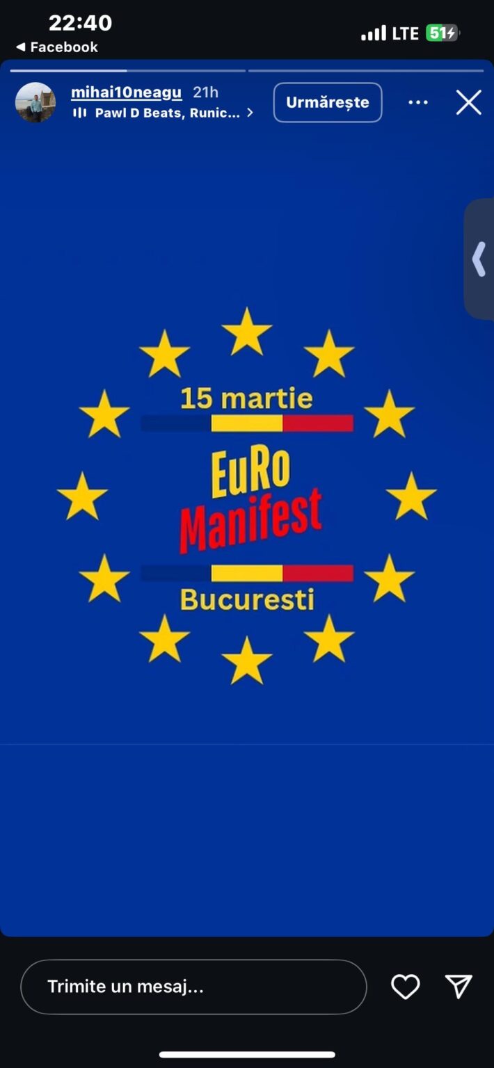 抗議3月15日Pro EU