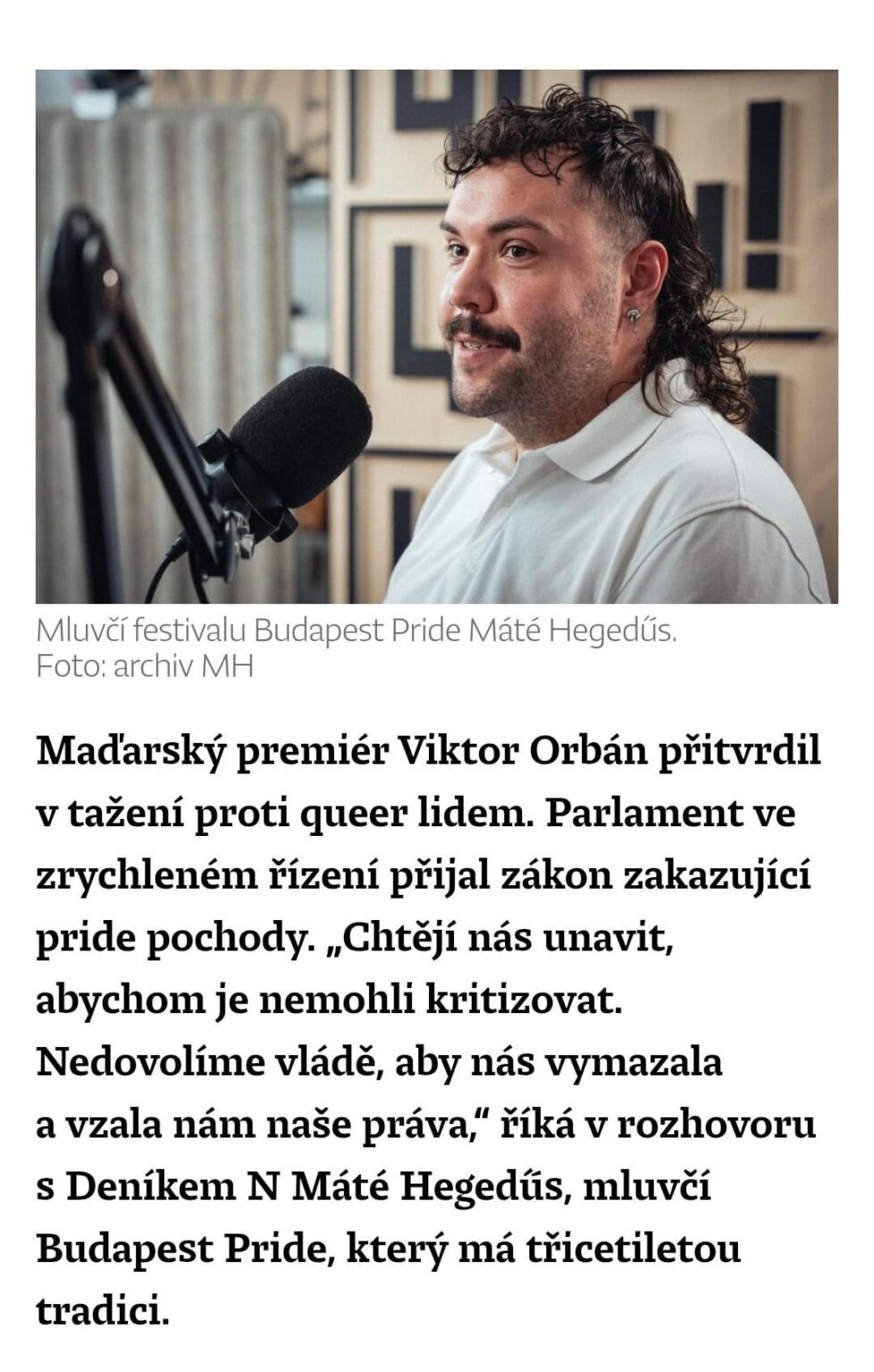 ハンガリーでは、彼は🏳️🌈🏳️🌈️を締めます