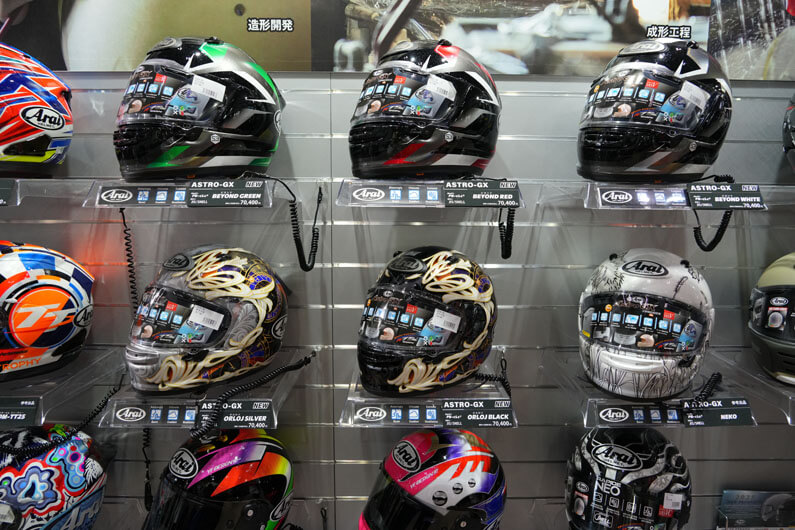 【第52回 東京モーターサイクルショー2025出展速報】ショウエイ/ヨシムラ/アライ ブース 記事4