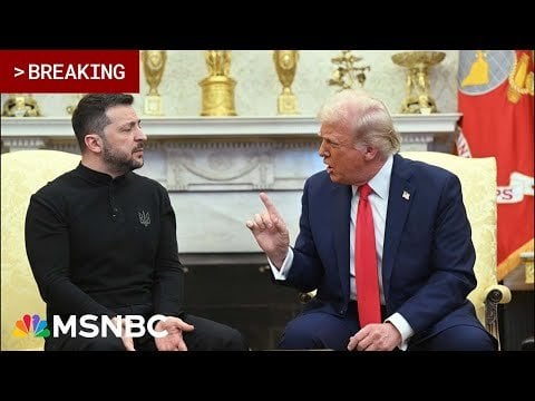 Zelesnky大統領はJD＆Trumpの前にJD VanceとTrumpを呼び出し、Zelensky大統領を叫んでいます